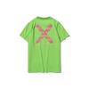 Li Ning CF Unyielding Series Loose Casual Round Neck Short Sleeve T-Shirt Unisex Tops Light-Tea-Green AHSQ324-4
