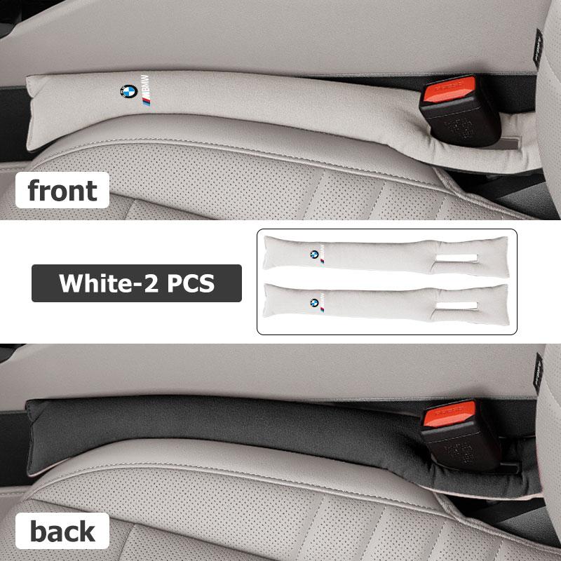 BKSN4 Suede Car Seat Gap Filler Side Seam Plugs Anti-Leak Filling For BMW E87 E70 E91 E30 G20 E92 E93 E60 E46 E90 G30 E53 X1