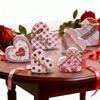 6 Purpose Valentines Desktop Ornaments Heart Shaped for Party and Wedding Decorations