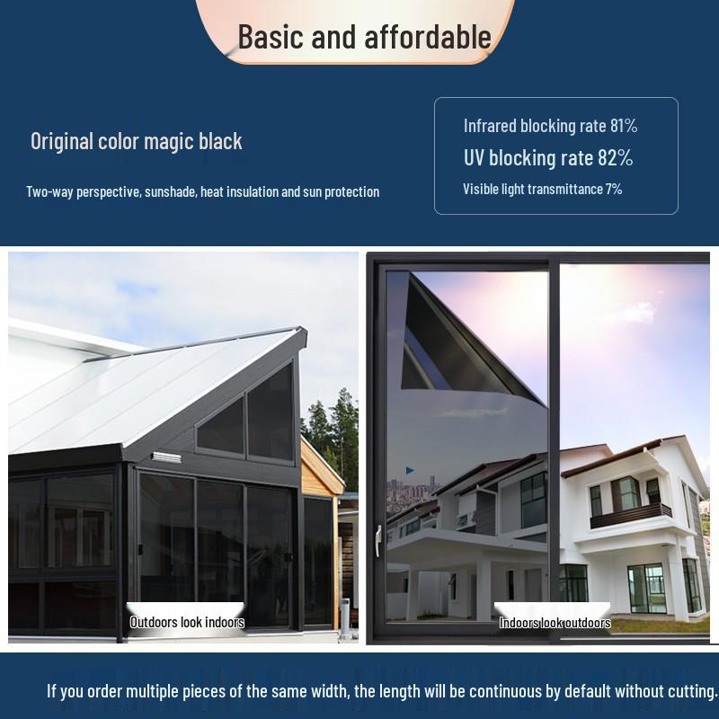 Heat-Insulating Sunshade Film for Windows and Balconies