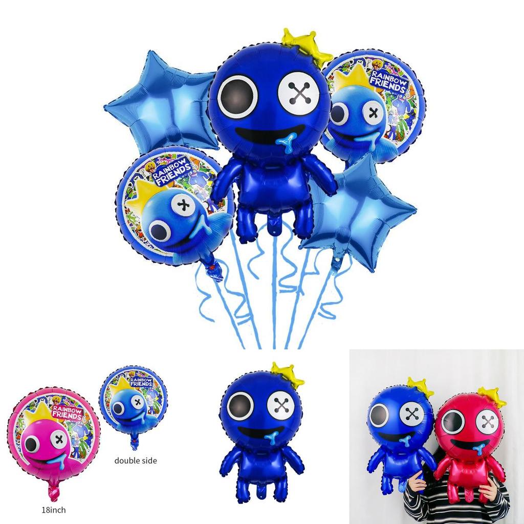 Roblox Rainbow Friends Reusable Ballons Xmas Birthday Party Prop Home Decorations