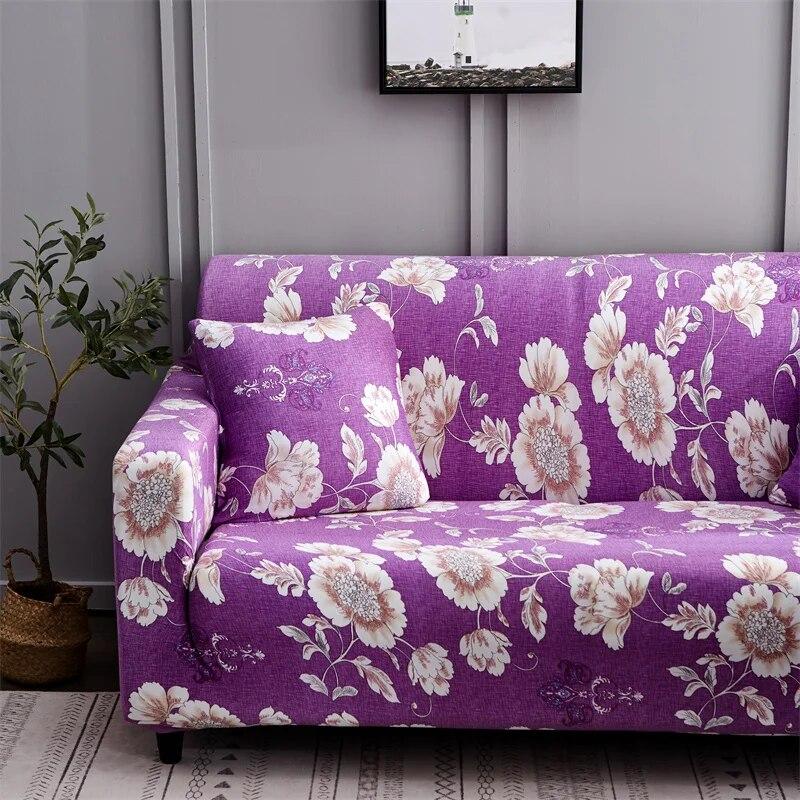 Geometrischer elastischer Sofabezug für Wohnzimmer, Couchbezug, hochelastischer Sofabezug, Möbelschutz, alle Bezüge, Heimdekoration