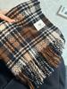 Autumn and winter fringed scarf women's season new imitation cashmere couple high-end versatile shawl student windproof warm scarf