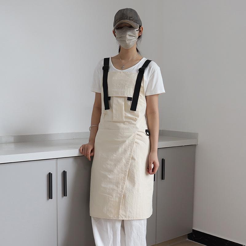 Waterproof Oil-Proof Custom Logo Apron for Baristas, Cafes, and Craftsmen
