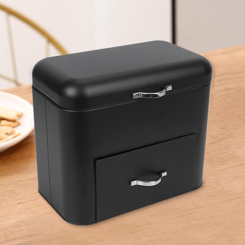 Bread Box Bin Holder Multiuse Extra Large Organizer Food Storage Container for Kitchen