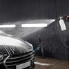 High-Pressure Car Wash Water Gun,5-Color Nozzle,kettle,Fan-Shaped Cylindrical Head Car Washing Gun No Power Needed