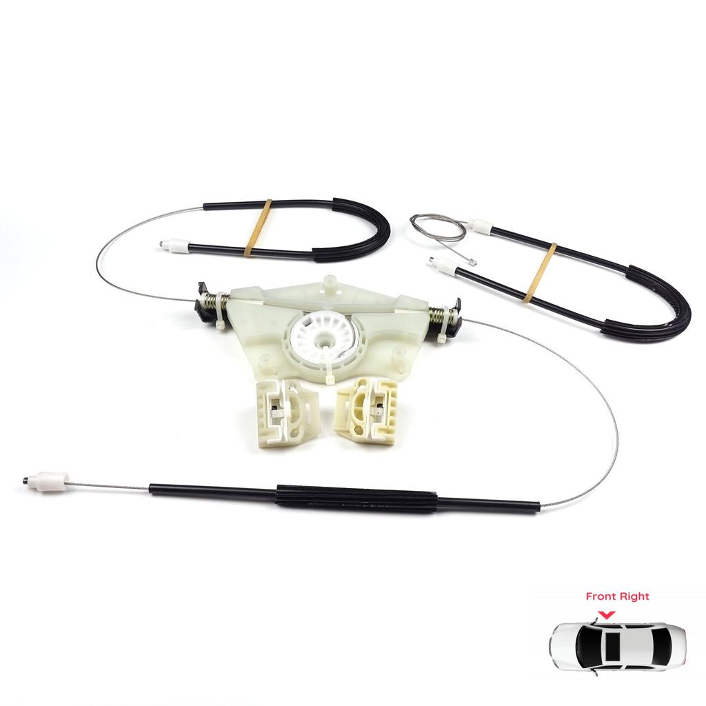 EWR124 Window Regulator Repair Kit Front Right Door for Seat Toledo MK2 1M2 1998-2004 Leon MK1 1M1 1999-2006 4/5 Door 1M0837462A
