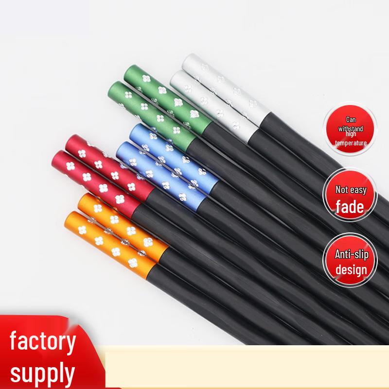 RuHan Non-slip High-Temperature Alloy Chopsticks