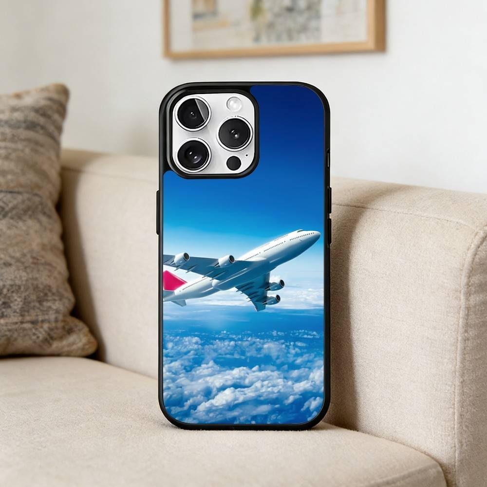 Airplane Plane  Phone Case For iPhone17,16,15,14,13 Plus,Pro Max Magnetic For Magsafe Wireless Charging