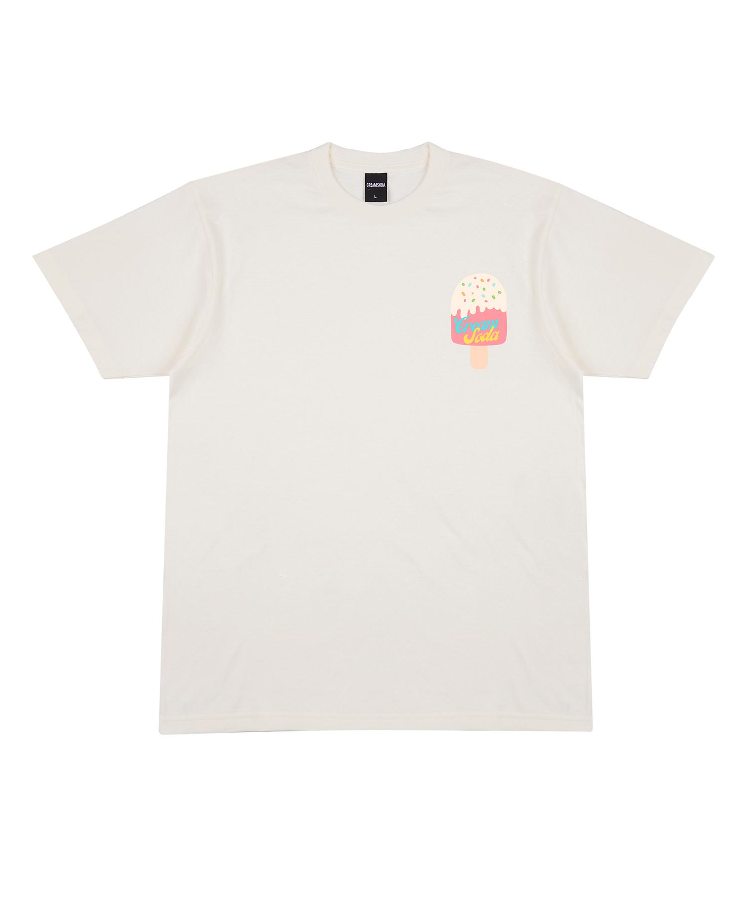 Cream Soda Lab Lab Ice Cream Short Sleeve T-Shirt Ivory Xxl