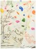 Bouldering Hand 33 X Dyed 50098 Miyamoto-Towel Towel, 90cm, Tenugui,