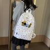 Large Capacity Puppy Print Backpack Korean Style Student School Bag Cute Women's Backpack  Girls