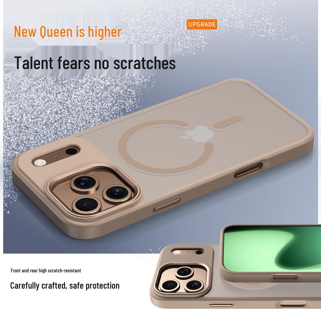 iPhone 17 Pro Max High-End Protective Magnetic Case with Apple 16 Skin-Feel