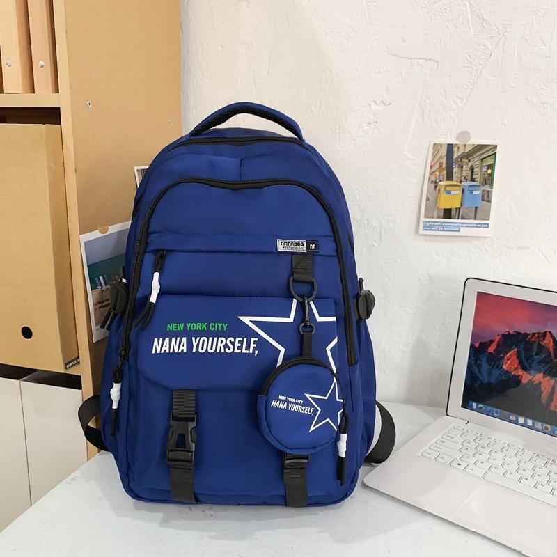 Pánský cestovní batoh Student Schoolbag Campus Style Batoh pro ženy