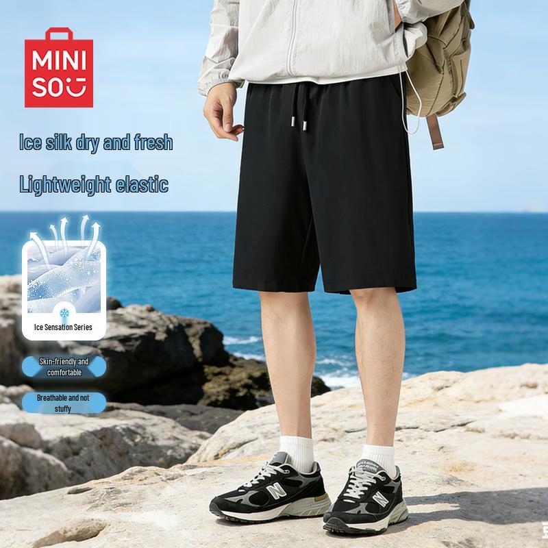 MINISO Men s Quick-Dry Casual Shorts 2XL