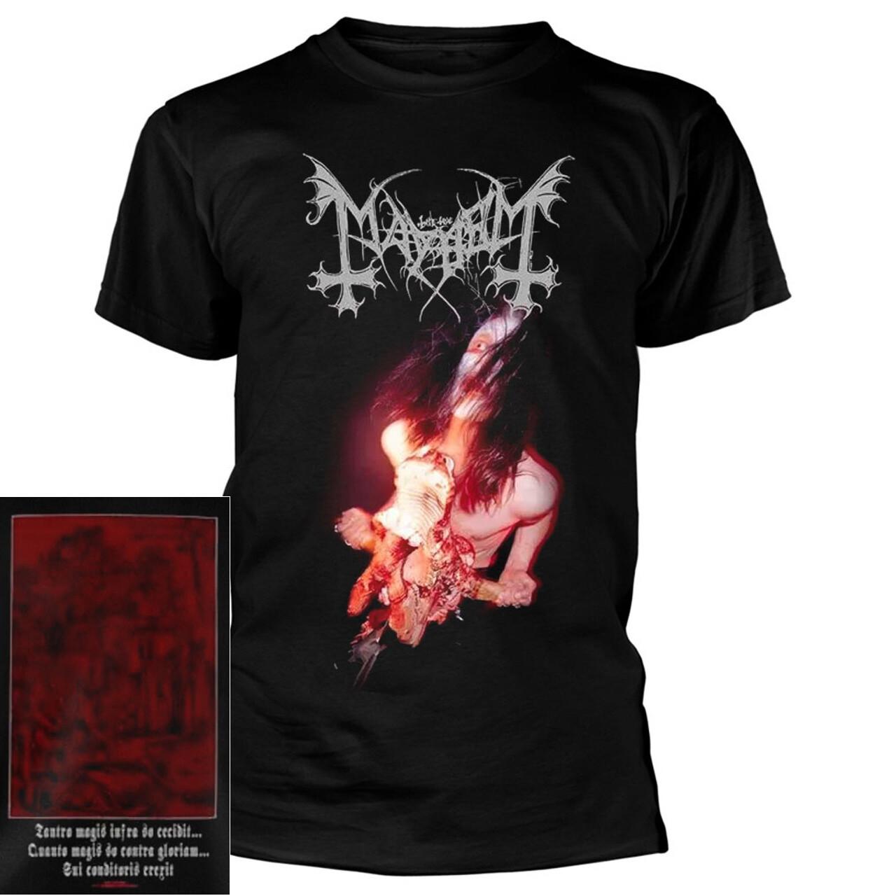 

26 Mayhem Maniac Shirt S-XXL Black Metal T-Shirt Official Tshirt Unisex T-Shirt XXXXL