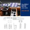 TPU Protective Film for Geely Boyue 2025-2026 Interior Anti-Scratch Transparent Sticker