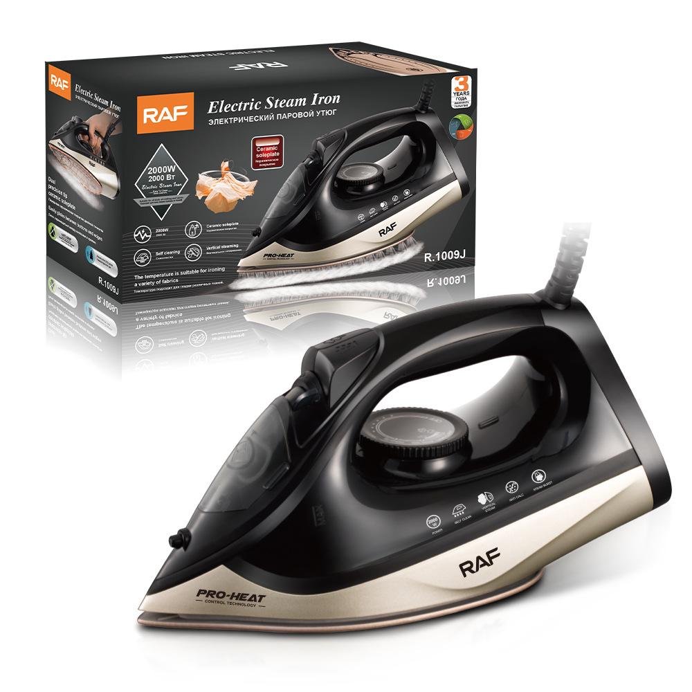 Home Steam Iron, Handheld, Wall-Mountable, Corded, Dry/Wet Dual-Use, 2000W