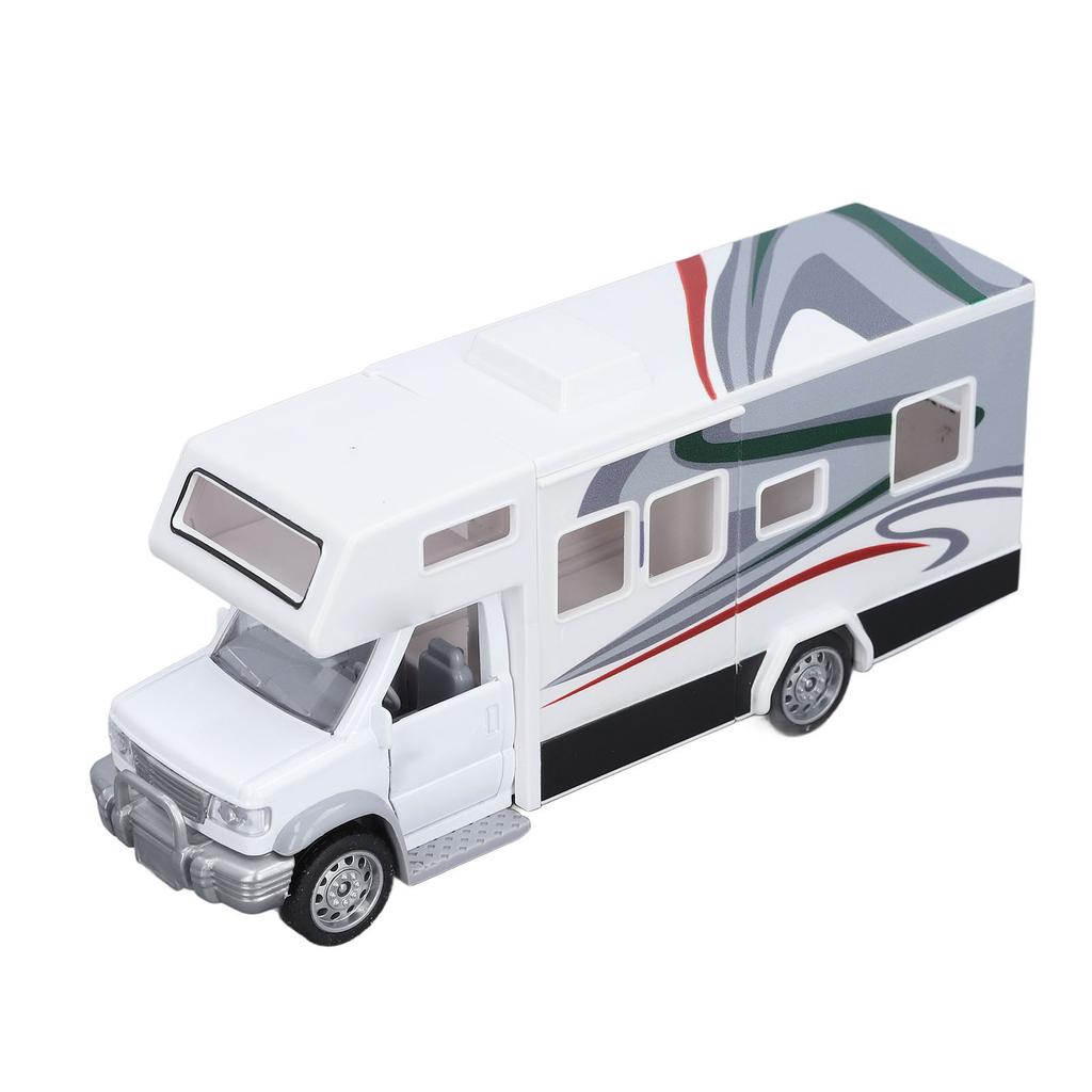 1/32 Kinder Wohnmobil Spielzeug Sound Licht Öffnende Türen Simulation Pädagogisches Legierung Wohnmobil Spielzeug für Kinder