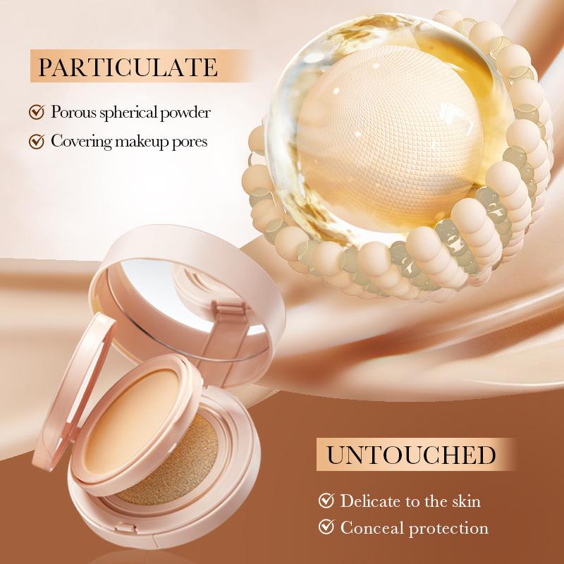 Light Sensitive Powder Air Cushion SADOER Hydrating Light BB Cream Concealer Foundation