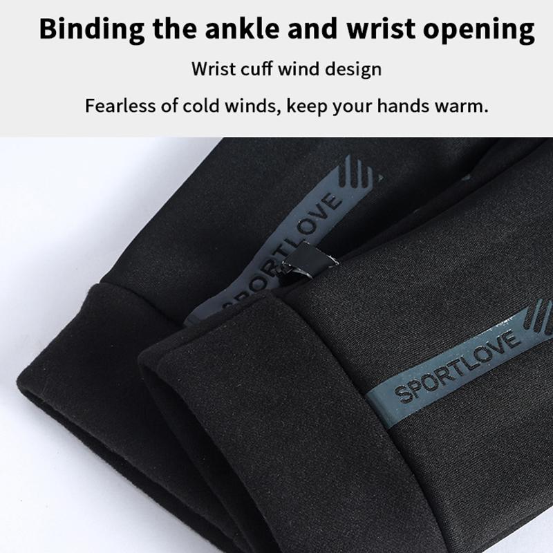 Rękawiczki zimowe męskie damskie rowerowe antypoślizgowe termiczne polarowe odporne na zimno wiatroodporne wodoodporne ciepłe outdoorowe do biegania narciarskie mitenki