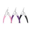 Fake Nail Cutter Type U Word False Tips Professional Nail Clippers Straight Edge Cutters Manicure Pliers Guillotine Nail Capsule