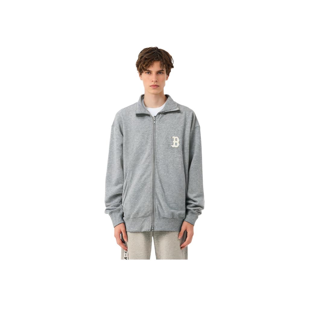 New MLB Sweatshirts Unisex Heather Gray 3ATRB1034-43MGD