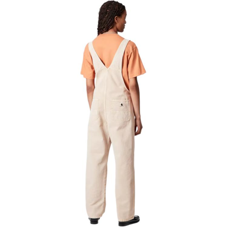 Carhartt WIP SS25 Overall Straight Adjustable Strap Square Label Comfortable Simple Suspenders Women Overalls I035572-07E-5F