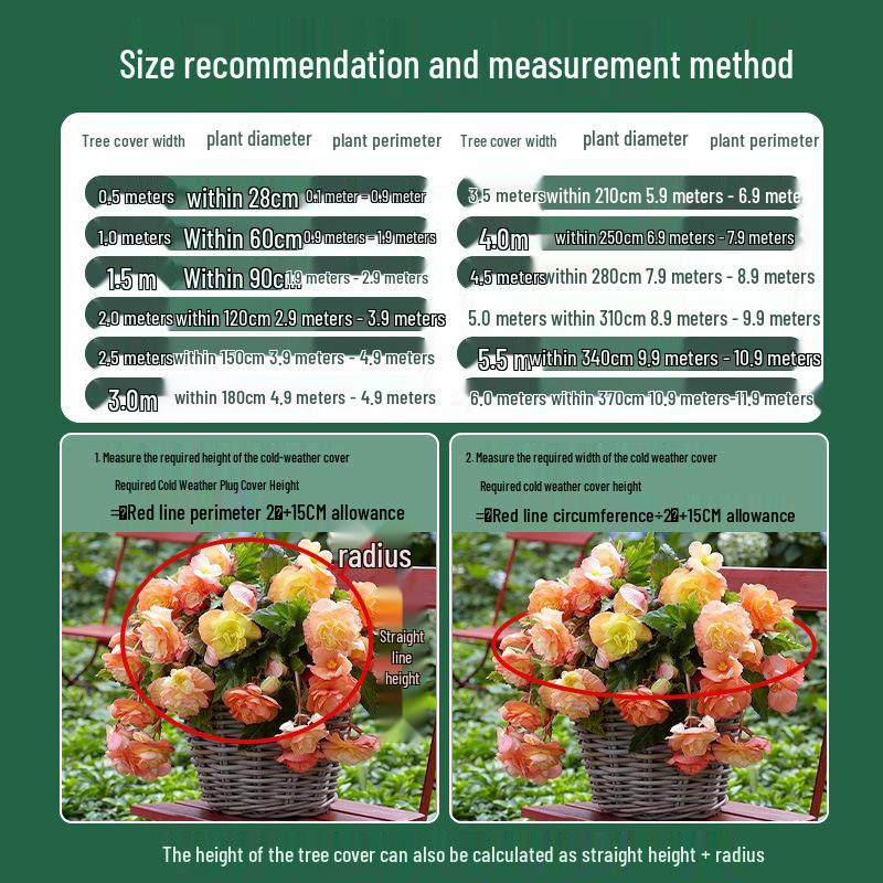 Newcomer Discount: Winter Frost Protection Cover for Plants and Trees