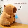 1-3pcs Big Snot Capybara Plush Toy Cute Capibara Stretch Snot Funny Fluffy Doll Kawaii Stuffed Animals Birthday Gift Home Decor