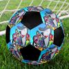 Zig & Sharko Theme Size 5 Soccer Ball, Suitable for Both Indoor and Outdoor Matches, a Gift Suitable for Everyone.