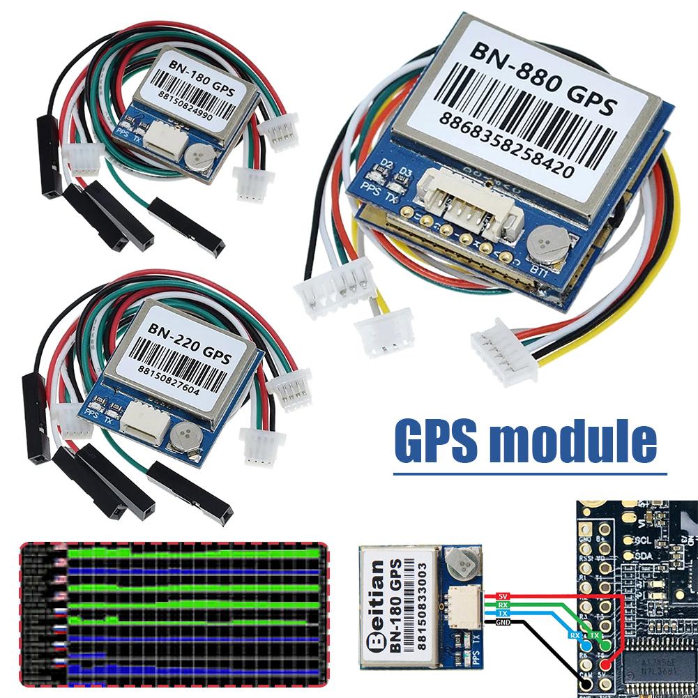 BN220 BN180 BN-880 GPS GLONASS Antenna Module 3.0V-5.0V TTL Level Flight Control GPS Antenna Module Built in Antenna FLASH