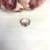 Серебряное кольцо с натуральным рубином 2.732ct, вес изделия 3,03 гр (2065326)