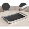 Tray with Leather Base Shallow-Profile Valet Tray Desktop Storage Organizer Elegant Desktop Organizer Modern for Entryway