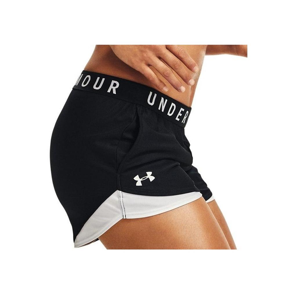 Under Armour Play Up 3.0 Training Shorts Women Bottoms Black 1344552-002