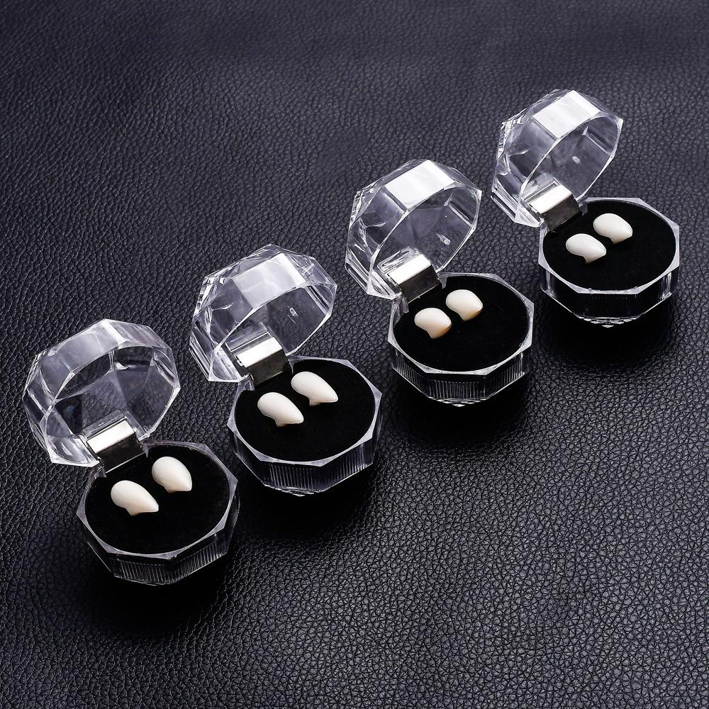 

Hot-Selling Vampire Fangs & Tiger Teeth Cosplay Accessories Adhesive pair
