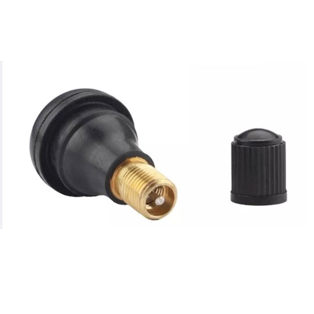 Wiith Valve Core TR412 Rubber Nozzle Rubber Valve Car Vacuum Tire Tubeless