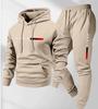 2025 Herren Logo-Print Kapuzenpullover & Jogginghosen Set