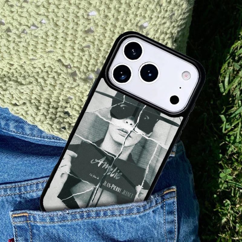 Amelie Movie Poster Phone Case Cover for IPhone 11 12 13 14 15 16e 17 Pro Max Coque for IPhone 17 Air