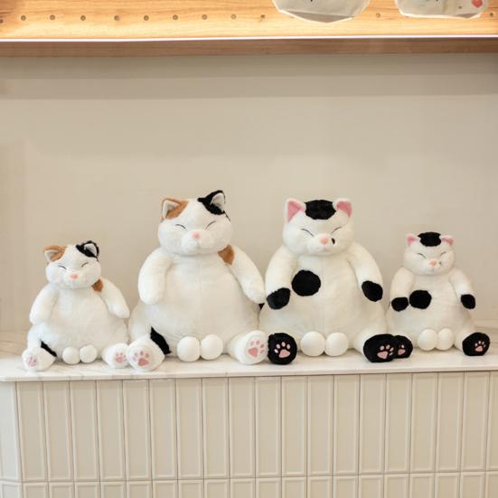 Durable Plush Doll Realistic PP Cotton Cute Cartoon Comfortable Cats Stuffed Doll for Daily Use