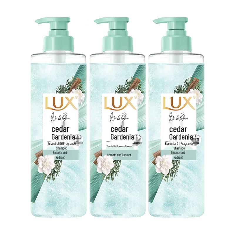 Lux Essential Oil Fragrance Shampoo - Cedar Gardenia Scent