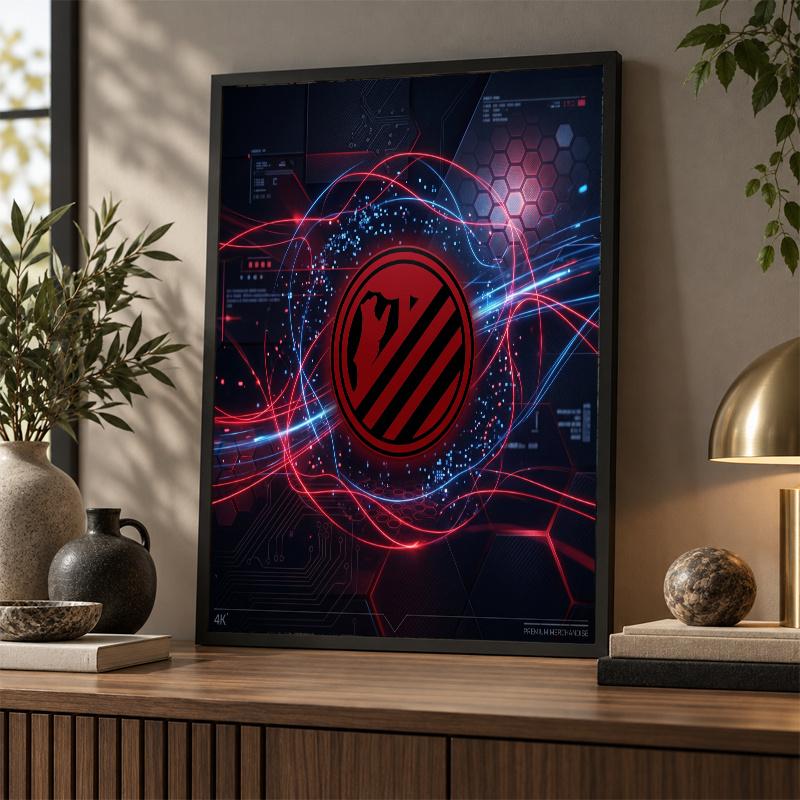 Atletico Madrid Diamond Painting Kit 5D Full Drill DIY Diamond Mosaic Wall Art Home Decor