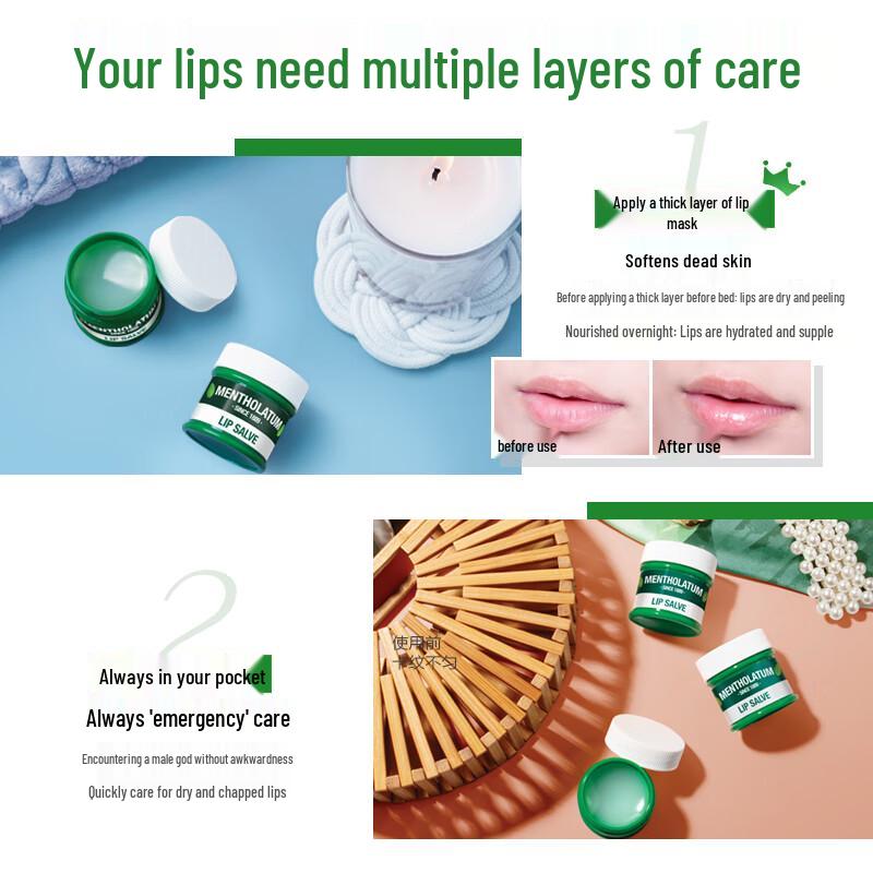 Mentholatum Minz Reparatur Lippencreme