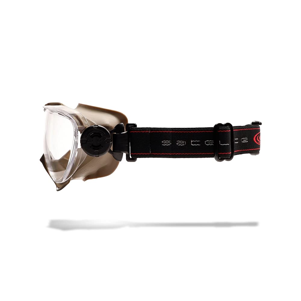 LayLax SATELLITE Taktische Schnalle Airsoft Ausrüstung Brille, Typ, Schwarz,