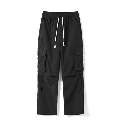 Men's Winter New Velvet Temperament Casual Pants Men's Loose Large Size Cotton Warm Long Pants
