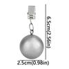 4Pcs Rust Proof Curtain Weights Clips Stainless Steel Tablecloth Weights  Outdoor Activities