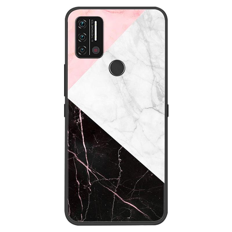 Custodia Per Umidigi A7 A9 Pro Custodie Morbido Silicone Protezione Stampa Coperture Nere per Umidigi A9 A7 Pro Funda Coque A9Pro A 9 Capa