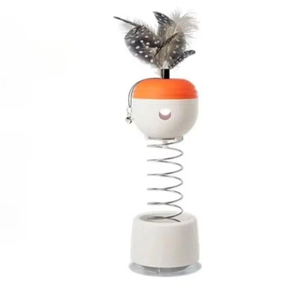 

Relieve Boredom Cat Feeder Toy Suction Cup Spring Teasing Tool New Cat Puzzle Toys Cats