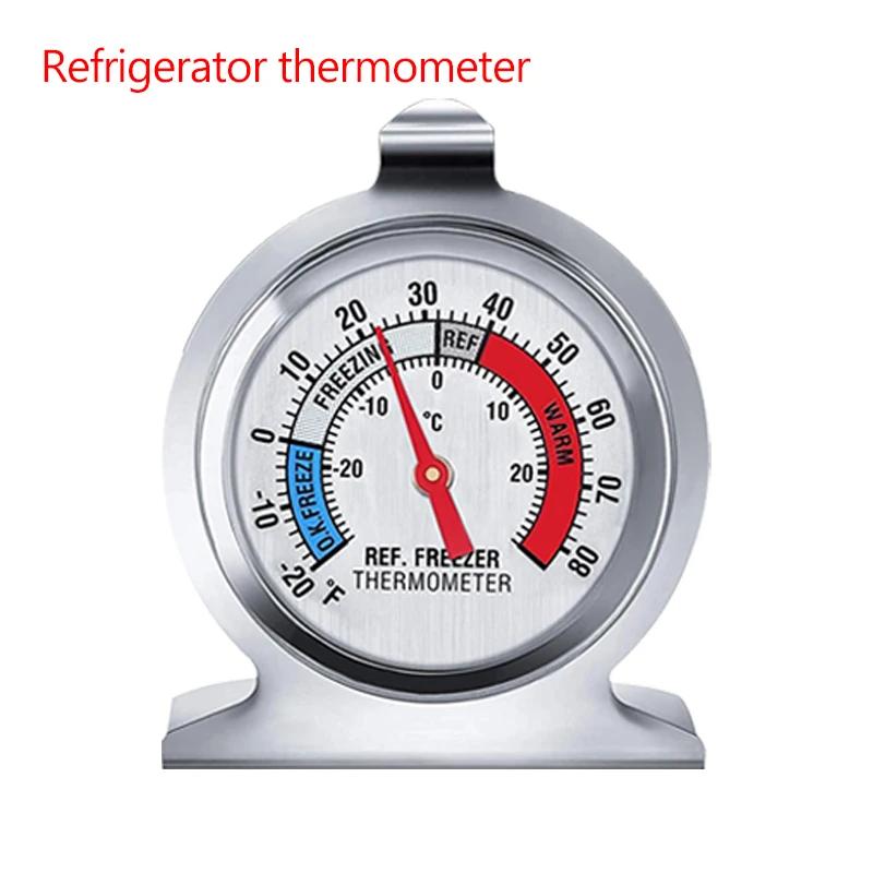 50-300°C Kitchen Thermometer for Oven Food Meat Temperature Sensor Stand Up Dial Stainless Steel Cooker Baking Supplies