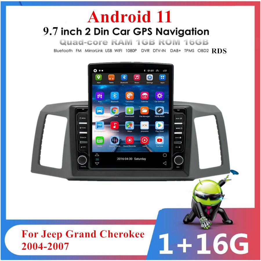 

Grand Cherokee navigation all-in-one machine 04-07 with air outlet-9.7 inch Xiaojingang standard configuration